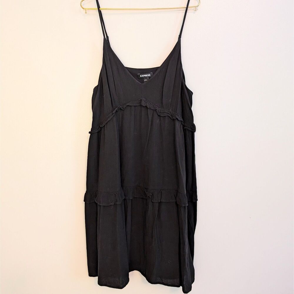 Women's Express Tank Dress Black Size Medium